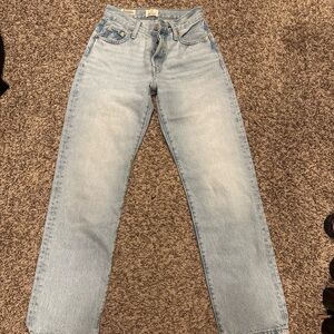 Levi's Premium Light Blue Denim Jeans